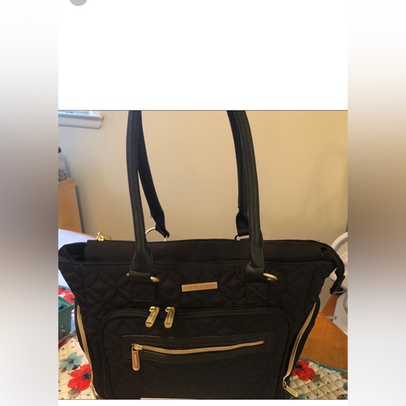 BANANAFISH TOTE DIAPERS BAG AND PUMP STORAGE WITH MANY POCKETS FITS BABY STUFF - Picture 6 of 10